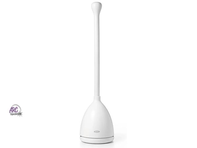 Lot 56-592298 - NEW-OXO Good Grips Toilet Plunger with Holder