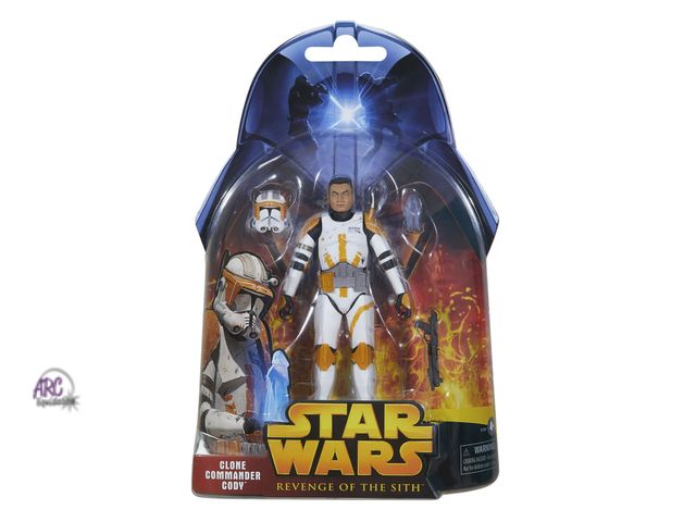 Lot 56-569130 - NEW- Star Wars revenge of the sith clone Commander Cody action figure