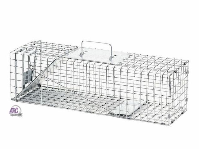 Lot 56-588898 - NEW-steel animal trap cage