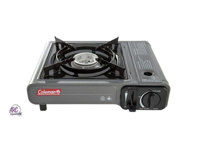 Lot 56-792324 - New Coleman Tabletop Portable Butane Gas Camping Stove, 1 Burner