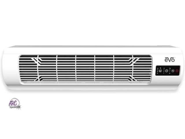 Lot 56-466111 - NEW-TESTED-EVO Window Fan Air Circulator with Remote Control (Fits Up To 40" Windows) – Multi-Direct...