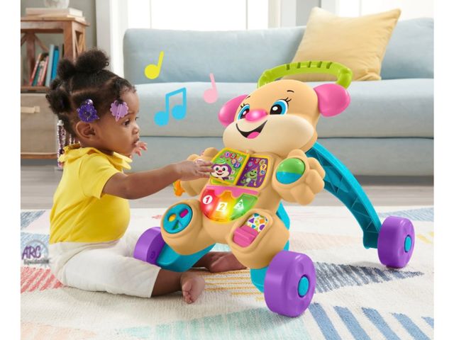 Lot 56-156551 - New Fisher-Price Laugh &amp; Learn Smart Stages Learn with Sis Walker Infant &amp; Toddler Education...