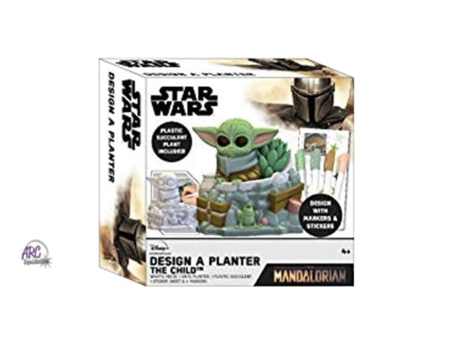 Lot 56-152764 - New in Box Grogu Star Wars Mandalorian Design Plastic Succulent Plant