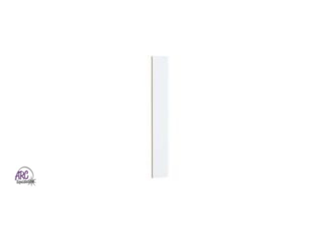 Lot 56-613761 - New Opened Box - Courtland 6 in. W x 30 in. H Cabinet Filler in Polar White