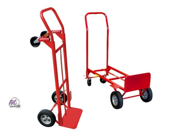 Lot 56-785212 - New / missing cotter pin Milwaukee 600 lb. Capacity 2-in-1 Convertible Hand Truck