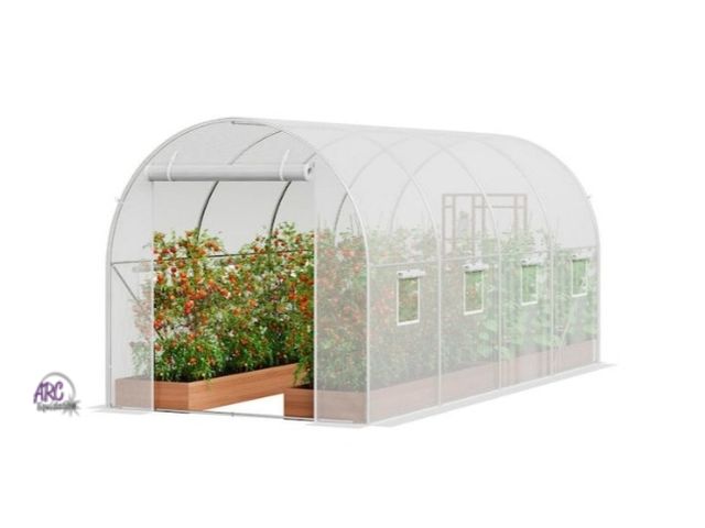 Lot 56-771451 - New in box. Walk-in Tunnel Greenhouse, 14. 6 x 6. 4 x 6. 3 ft. Hoop House Greenhouse Tunnel, Plant H...