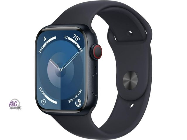 Lot 56-787564 - Activation locked. FOR PARTS OR REPAIR. Apple Watch Series 9 [GPS + Cellular 45mm] Smartwatch with M...