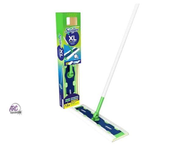 Lot 56-330516 - New,*box a little beat up*Sweeper Dry and Wet XL Sweeping Starter Kit (1-Sweeper, 10-Refills; 8 Dry ...