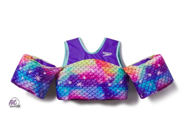 Lot 56-121460 - New Speedo Kids' Splash Jammer Life Jacket Vest - Purple: Youth Life Jacket Vest, Child Weight Range...