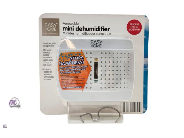 Lot 56-356834 - New, Easy Home Renewable Mini Dehumidifier