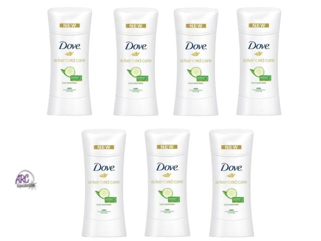 Lot 56-540418 - NEW-LOT OF 7-dove advanced care antiperspirant-2.6oz per bottle