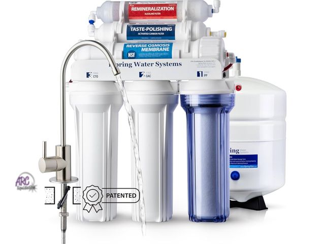 Lot 56-250822 - NEW iSpring RCC7AK, NSF Certified, 75 GPD, Alkaline 6-Stage Reverse Osmosis System, pH+ Remineraliza...