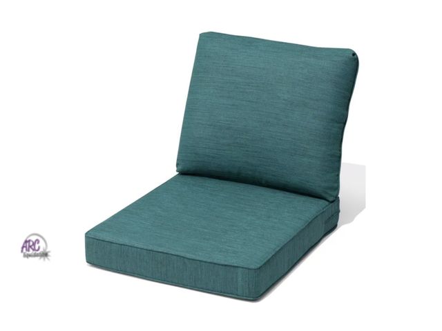 Lot 56-148164 - New Crestlive Products 27.6 in. x 24.4 in. x 4.5 in. Outdoor Couch Cushion w/ 30D Sponge and Straps ...