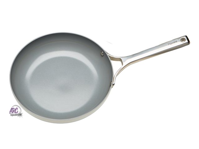 Lot 56-403832 - New - Figmint Nonstick Ceramic Coated Aluminum Frypan has some scuff marks see in photos