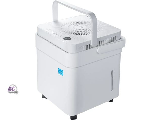 Lot 56-750750 - New in box. Midea Cube 50 Pint Dehumidifier for Basement and Rooms at Home for up to 4,500 Sq. Ft., ...