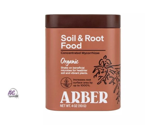 Lot 56-323315 - New,Lot of 2,Arber Organic Soil &amp; Root Food with Mycorrhizae 4oz: Enhances Plant Growth, Mycorrh...