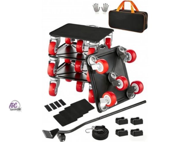 Lot 56-788865 - New in box. Furniture Dolly, Maximum Load 3474 lbs. Heavy Duty Furniture Movers with 5 360° Rotation...