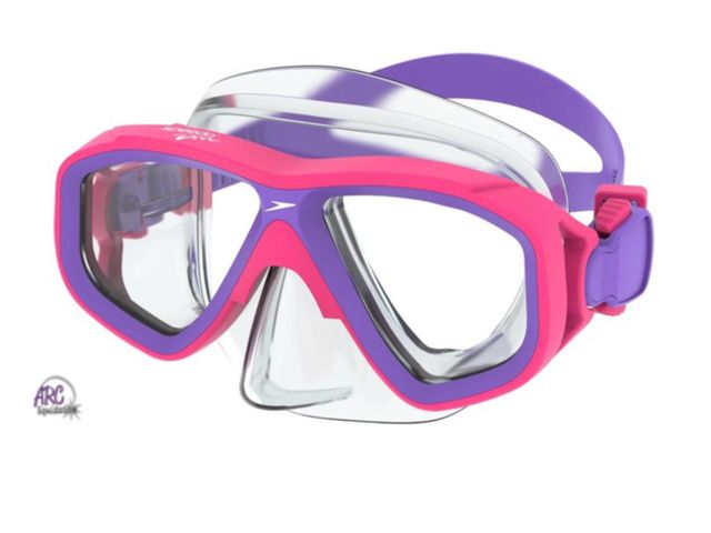 Lot 56-323960 - New in box Speedo Kids' Dive Surf Gazer Swim Mask - Punchy Pink/ Clear
Ages 3-6