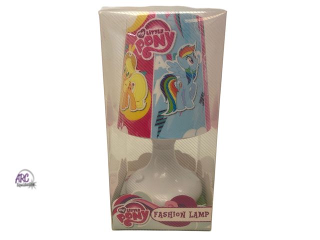 Lot 56-151430 - New Hasbro My Little Pony Fashion Lamp 2 Color Changing Light Modes Night Light