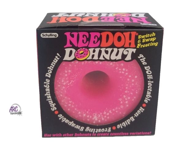 Lot 56-616430 - New - Schylling NeeDoh Dohnut switch and swap frosting