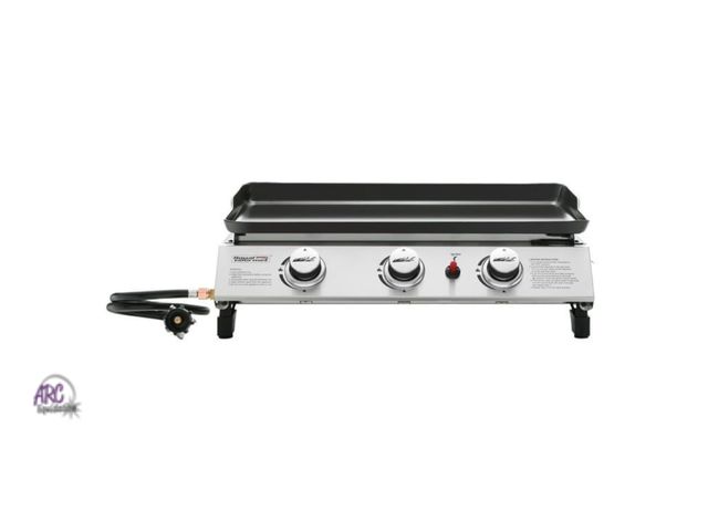 Lot 56-756098 - New Royal Gourmet PD1300 3-Burner 26,400-BTU Portable Gas Grill Griddle, Outdoor Camping, Tailgating...