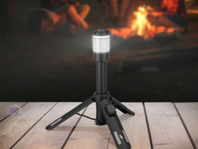 Lot 56-223861 - New In Case - Infinity X1 2000 Lumen LED Camping Light Tripod 6ft Telescopic With Remote