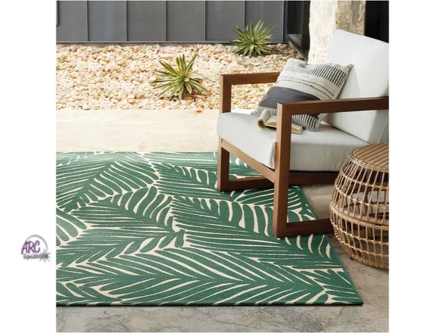 Lot 56-728017 - New 5' x 7' Palms Outdoor Area Rug - Threshold