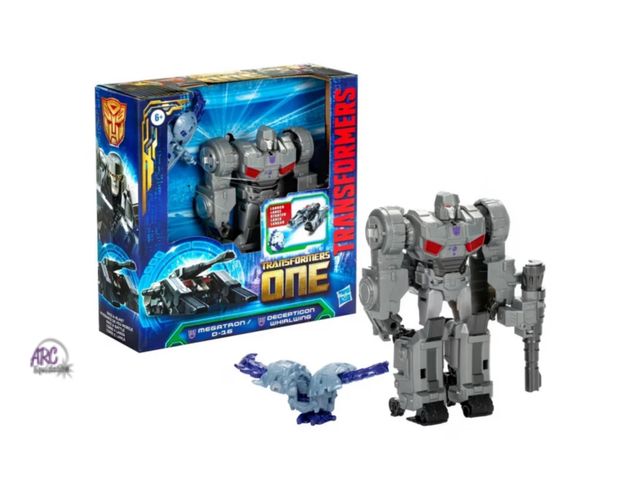 Lot 56-293630 - NEW Transformers One Megatron / D-16 &amp; Decepticon Whirlwing - Race and Blast 2-Pack
