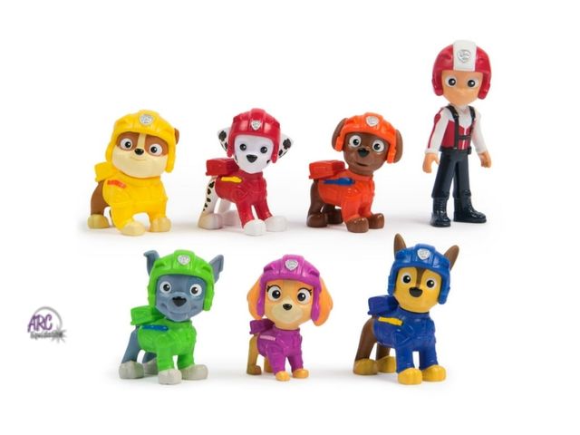 Lot 56-571230 - NEW-Paw Patrol- Air rescue team pack-7 piece