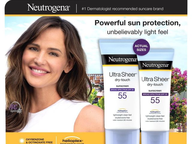 Lot 56-320950 - New 2pk Neutrogena Ultra Sheer Dry-Touch
Sunscreen Broad Spectrum SPF 55, 5 fl oz + 3 fl oz