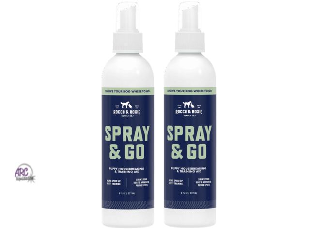 Lot 56-303358 - New lot of 2 Rocco &amp; Roxie Spray &amp; Go Potty Training Attractant Spray for Dogs and Puppies, ...