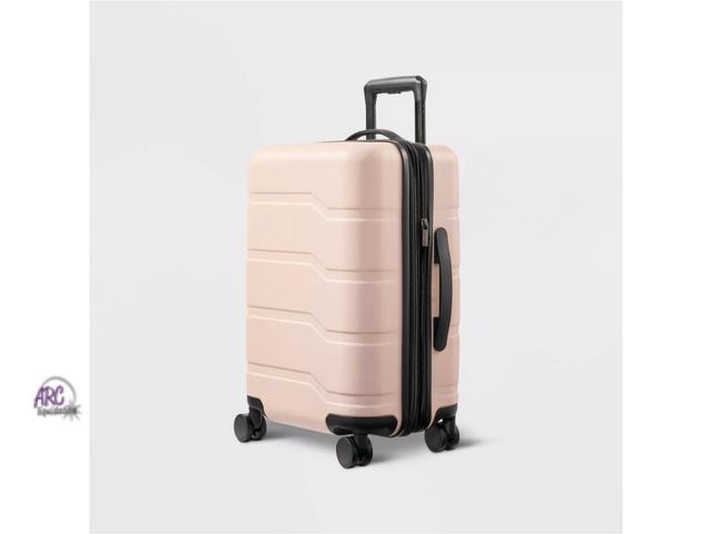 Lot 56-532717 - NEW-Hardside Carry On Spinner Suitcase - Open Story™-LIGHT PINK