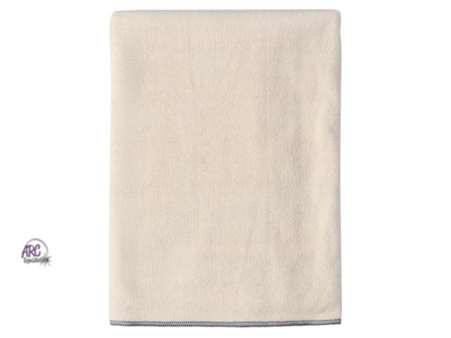 Lot 56-209933 - NEW Crane Taupe Fitness Towel 27” x 55”