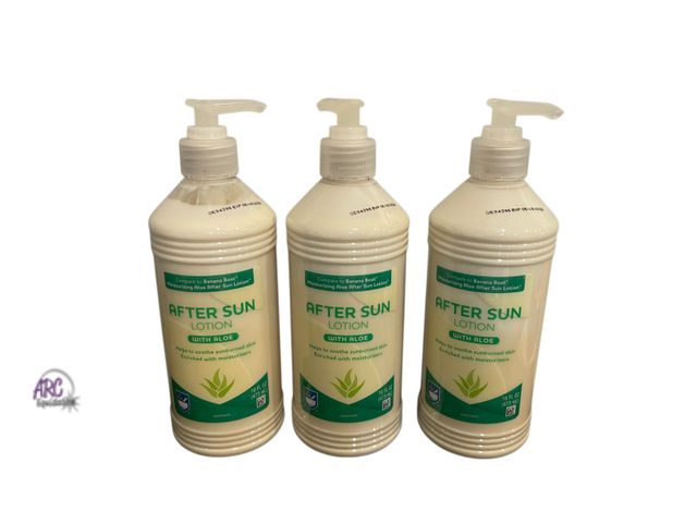 Lot 56-354163 - New After Sun Lotion with Aloe, compare to Banana Boat moisturizing Aloe After Sun Lotion Exp 5/15/2...