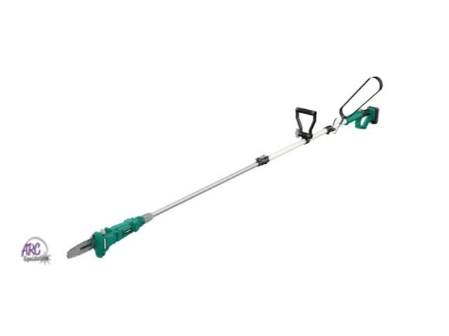 Lot 56-738630 - New 20v cordless pole saw. With battery and charger. Reach up to 13ft