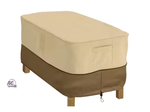 Lot 56-214660 - Veranda Rectangular Patio Coffee Table Cover By Classic Accessories
