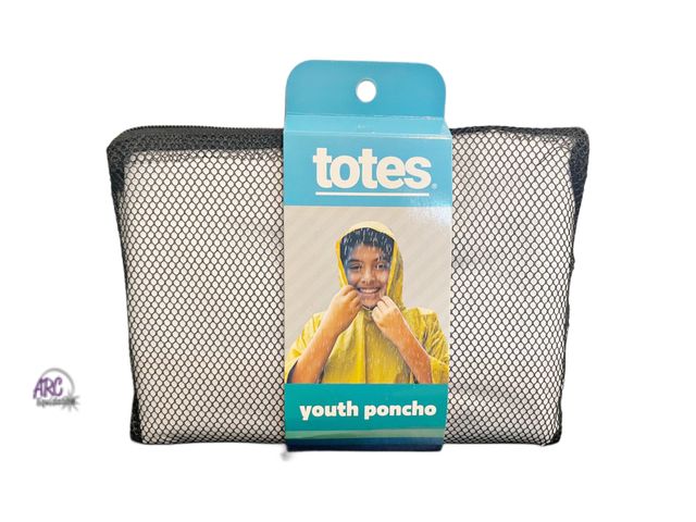 Lot 56-368535 - New, color White, totes youth poncho