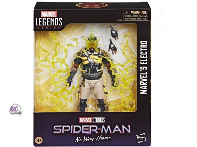 Lot 56-314830 - New, Marvel Legends Series Marvel’s Electro, Spider-Man: No Way Home Collectible Action Figure (6”)
