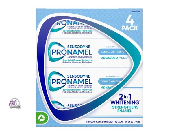 Lot 56-149750 - New Sensodyne Pronamel Gentle Whitening Advanced Toothpaste, 6.5 Ounce (Pack of 4)