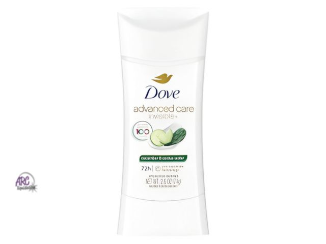 Lot 56-398314 - New, 3 Pack,Advanced Care Invisible Cucumber &amp; Cactus Water Antiperspirant Stick