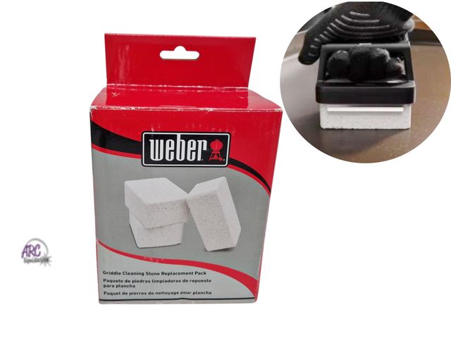 Lot 56-486064 - New in Box - Weber Griddle Cleaning Stones