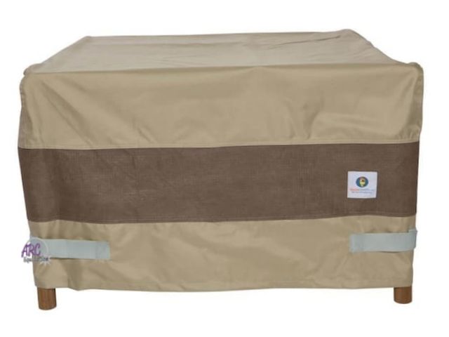 Lot 56-504865 - NEW-SEALED-Duckcovers Elegant 56 in. Rectangle Fire Pit Cover-fits up to 54" W x 36" D x 24"H