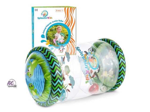 Lot 56-627128 - New Splashin'kids Infant Toys Beginner Crawl Along Game Ball Drop Maze Tummy Time Activity Center Ea...