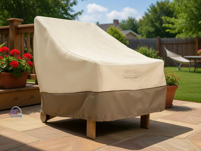 Lot 56-498765 - New Out of Package - Classic Accessories - (31" H x 38" D x 35" L) - Veranda Patio Lounge Chair Cove...