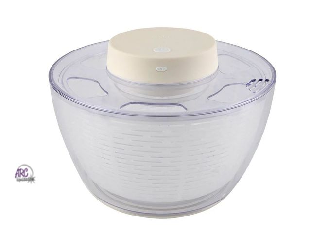 Lot 56-506624 - NEW-Cook with color electric salad spinner-white