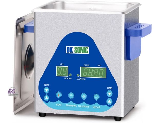 Lot 56-526640 - NEW-TESTED-DK SONIC Ultrasonic Cleaner 2L,60W Professional Ultrasonic Jewelry Cleaner with Heater&am...