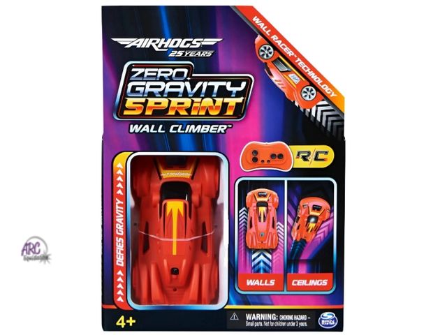 Lot 56-571930 - NEW-AirHogs zero gravity sprint wall climber