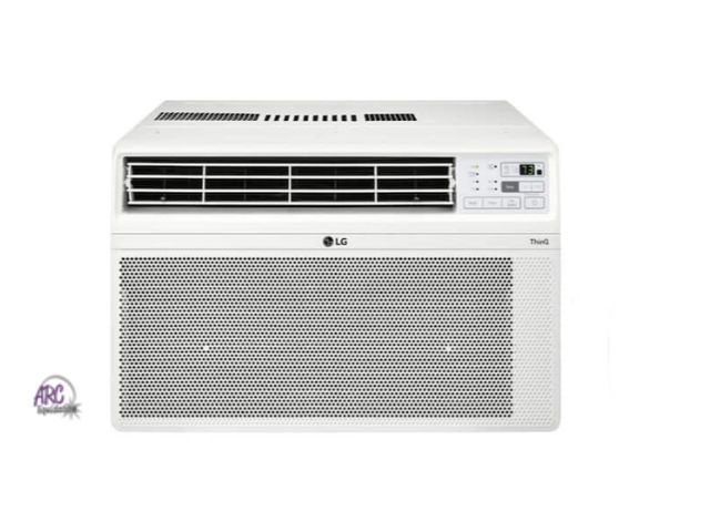 Lot 56-790965 - New out of box. Small crack in front plastic cover  Retail $439. LG 12,000 BTU 115-Volt Window Air C...
