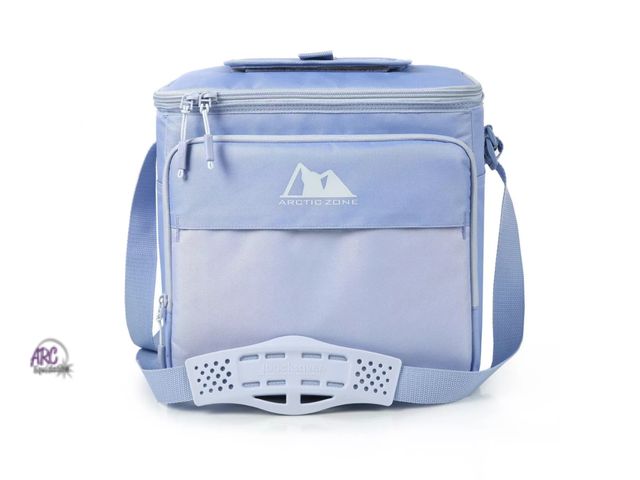 Lot 56-533017 - NEW-Arctic Zone Essentials 24 Cans Hard Sided Cooler-PALE PERIWINKLE