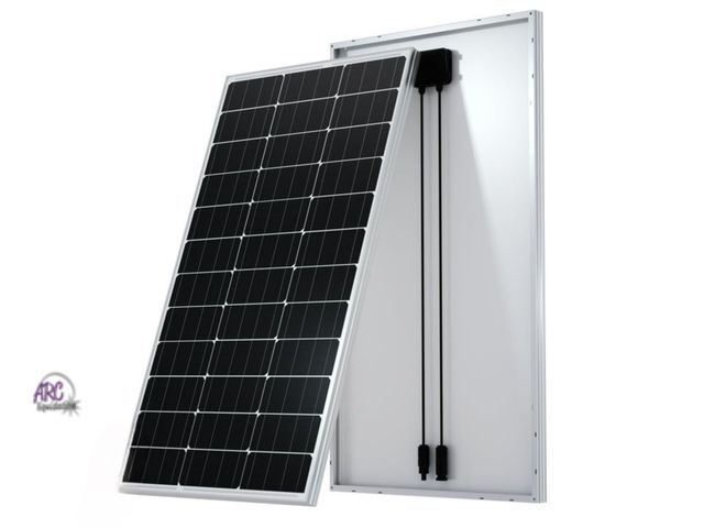 Lot 56-753098 - New 2 panels ECO-WORTHY 100W Solar Panel 12V Portable Monocrystalline Module Solar Panels